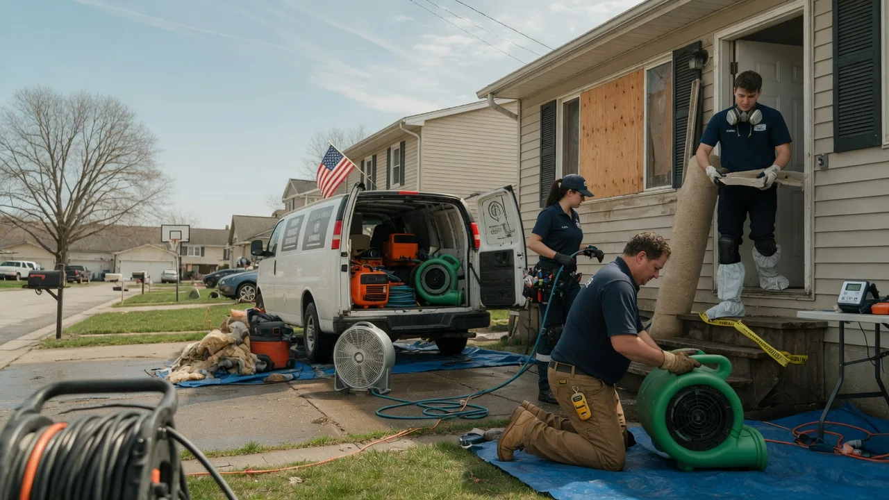 Water Damage Restoration in Cocolamus, PA near me